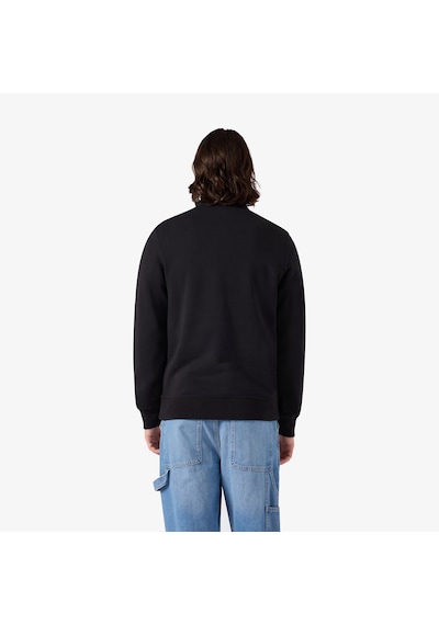 Champion Half Zip Erkek Siyah Sweatshirt 221797 2800282