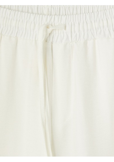 Lcw Comfort Beyaz Beli Lastikli Geniş Paça Kadın Pantolon