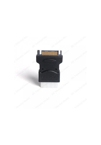 BK Teknoloji 4 Pin Molex Pc Ide Dişi To 15 Pin Sata Erkek Güç Adaptörü