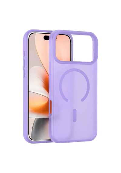 Joko Apple Uyumlu iPhone 18 Pro Max/17 Pro Max Pulse Magsafe Kapak - Mor Çok Renkli