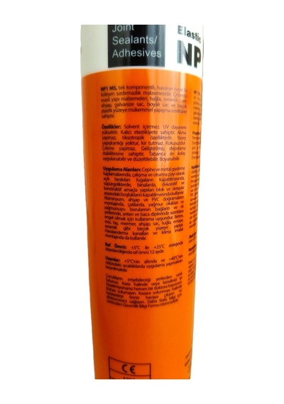 Ms Polimer Silikon Alüminyum Gri Sızdırmazlık İzolasyon Yapıştırıcı 290 Ml