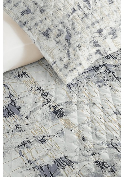 Gri Geometrik Modern Genç Odası Tek Kişilik Pike Takımı - Bej Soyut 160x220 Cm Kapitone Yatak Örtüsü Kırçıllı Kabuğu Kırığı Gri Geometrik Modern Genç Odası Tek Kişilik Pike Takımı - Bej Soyut 160x220 Cm Kapitone Yatak Örtüsü Kırçıllı Kabuğu Kırığı