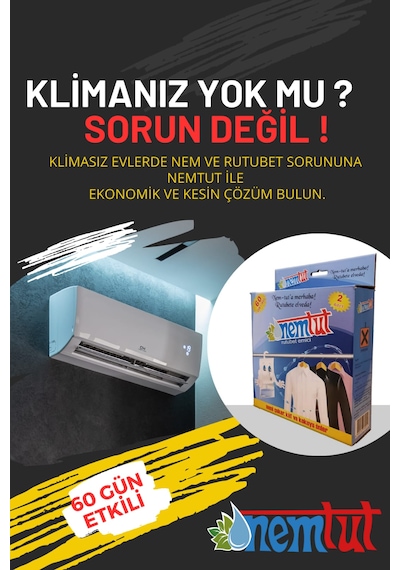 Nem Rutubet Terleme Kötü Kokuya Karşı Etkili Küf Korozyon Gider