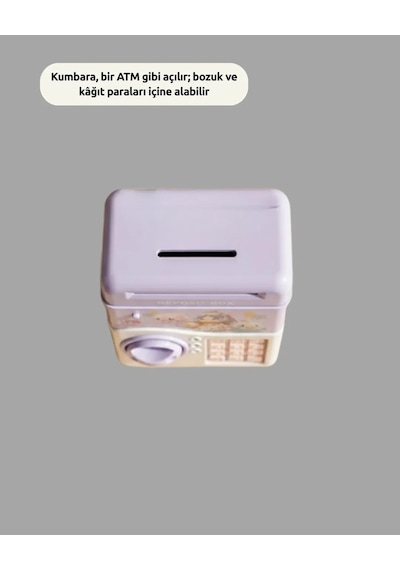 Sam51 Müzikli Işıklı Kumbara Mor Diğer