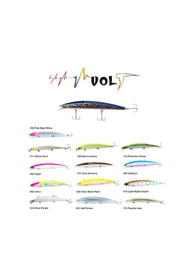 Fujin Volt Vl125S 14Gr 12.5Cm Slow Sinking  Maket Balık