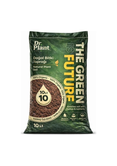 Omnipazar So-drtop3 Doğal Çiçek Bitki Toprağı Cocopeat Toprak 10 Lt 10 L