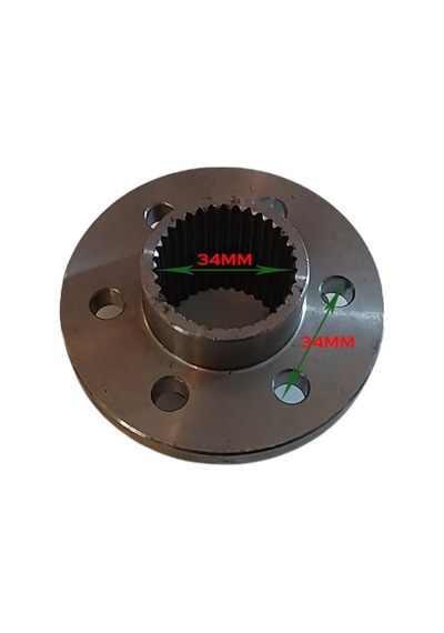 Arka Dişli Flanşı Atv 6 Delikli 34-45 Mm