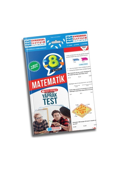 8.Sınıf Fen Bilimleri Yeni Nesil Yaprak Test -  Evrensel İletişim Yayınları