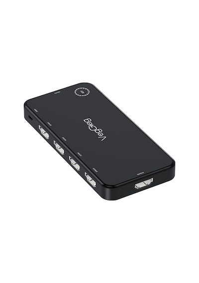 Veggieg 4k Hdmı 2.0 Görüntü Seçici 5 Giriş 1 Çıkış Kumandalı Switch