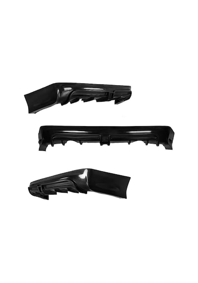 Honda Civic Fb7 Mugen Rr Arka Ek Plastik Siyah Difüzör 2012-2016 Arka-bodykit-ek-karlık