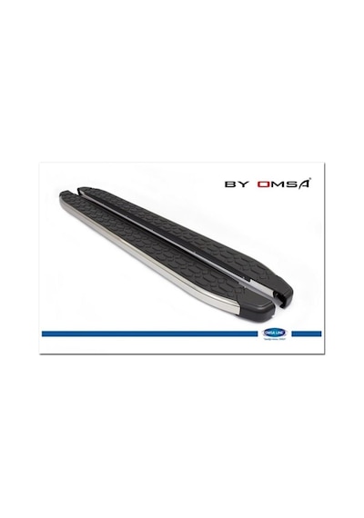 Omsa Line Toyota Yaris Cross Yan Basamak 2020 Sonrası Blackline Krom Alınlı Yan Koruma Basamak