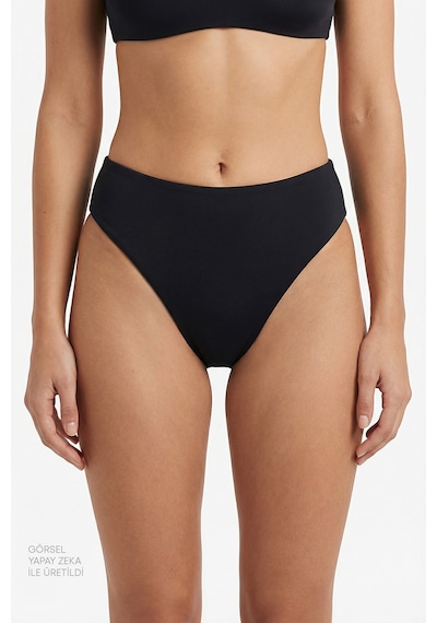 Penti Siyah Minimal Slip Bikini Altı