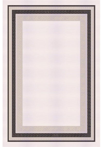 Çam Halı Miras 6815 Gri Enti Halı Modern Desenli Makine Halısı
