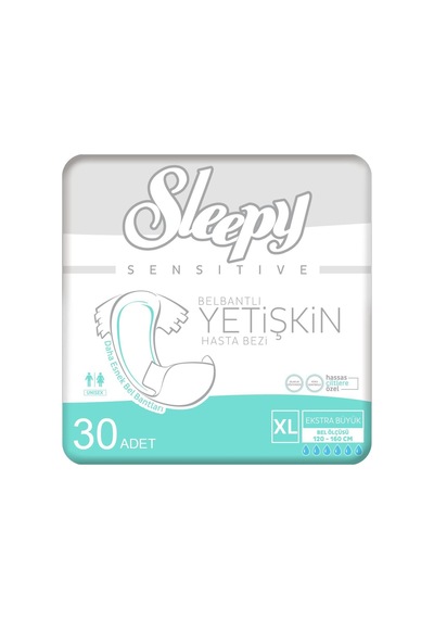 Xlarge Yetişkin Hasta Bezi 30 Adet XL