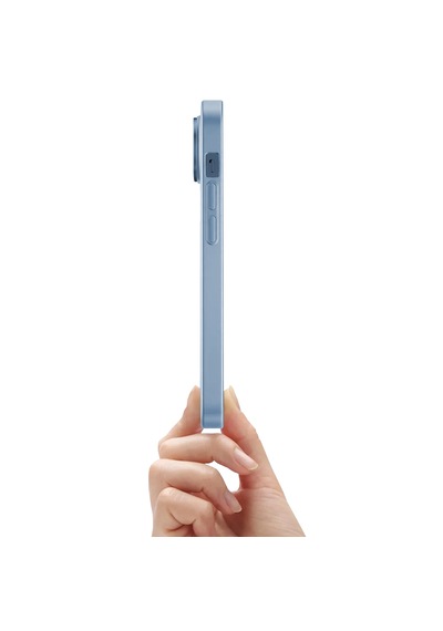 Apple Uyumlu iPhone Buff 13 Taofit Kılıf Blue