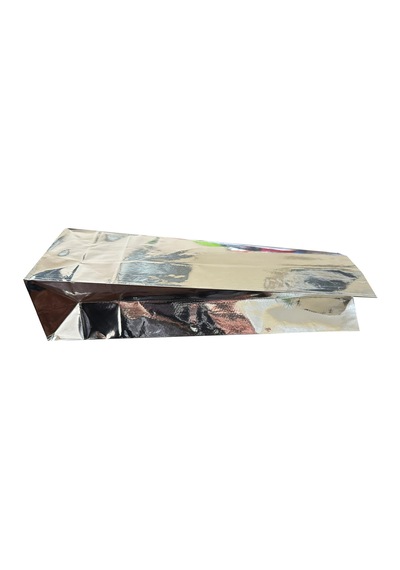 Metalize Kraft Kese Kağıdı Küçük Boy 10 x 20'li 10 x 30 CM