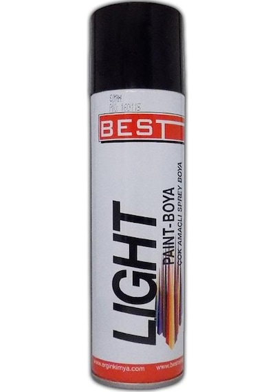 Best Light Sprey Boya Parlak Siyah 250 Ml