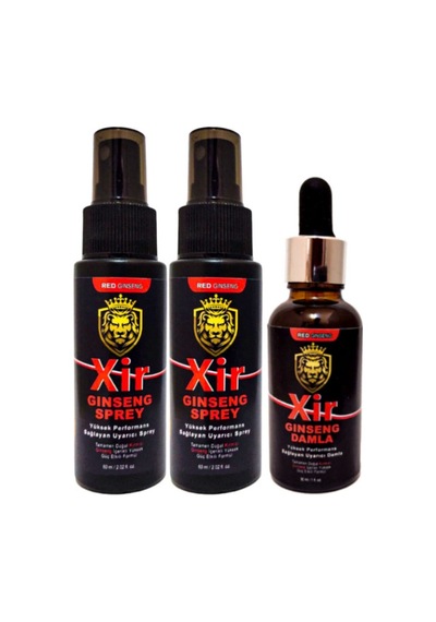 Xir Delayspray 2 Adet Erkeğe Geciktiricisprey 60ml + Xir Soğuk Çiftlere Özel 50 Ml Içecek Diğer