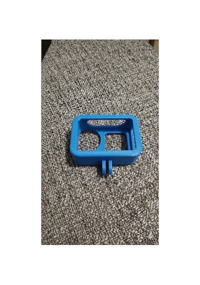 Djı Osmo Action 5 4 3 Uyumlu Yumuşak Çerçeve Kılıf - Tüm Gopro Aksesuarlarıyla Uyumlu Lacivert
