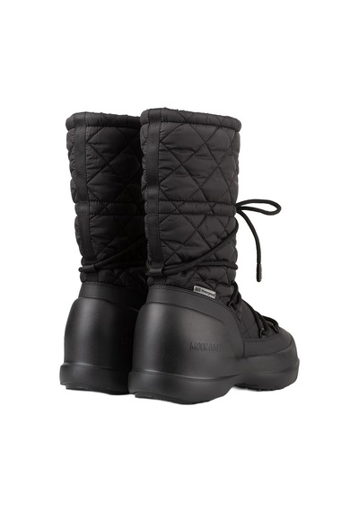 N001 Black Sneaker Günlük Kadın Diğer 80d2500080-n001 Moon Boot Mezzallina Quilted Hight Boot Wp Siyah