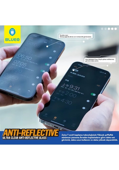 Samsung Uyumlu S25 Ultra Yansıma Önleyici Ar Teknolojili Ekrandan Daha Net Cam Ekran Koruyucu