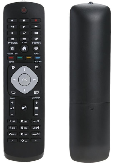 Philips Uyumlu 40Pfk4309/12 Lcd Led Tv Kumanda Smart Tuşlu
