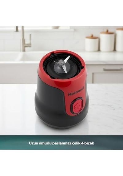 Homend Mixfresh 7026h Kişisel Smoothie Siyah Kırmızı