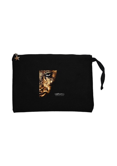 Moonspell Lusitanian Metal Siyah Clutch Cüzdan / El Çantası Siyah