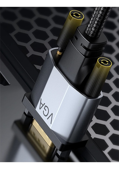 Baseus Enjoyment 1080P 1 Metre VGA Kablo