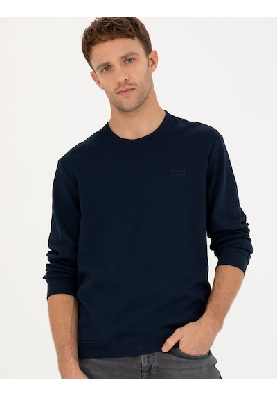 Pierre Cardin Erkek Koyu Lacivert Sweatshirt 50279557-vr100 Koyu Lacivert
