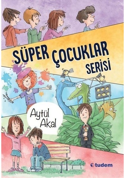 Süper Çocuklar Serisi - 5 Kitap Takım - Aytül Akal - Tudem Yayınları