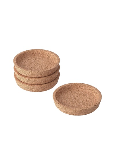 4 Adet 365+ Bardak Altlığı,mantar, Bardak Tutucu 9cm Cork