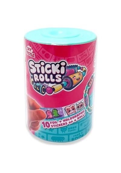 Sticki Rolls Sticker Kör Kapsül Bilezik Abanoz