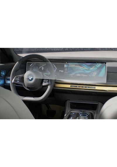Bmw İx Mat Ekran Koruyucu Şeffaf Tam Kaplama Tek Parça