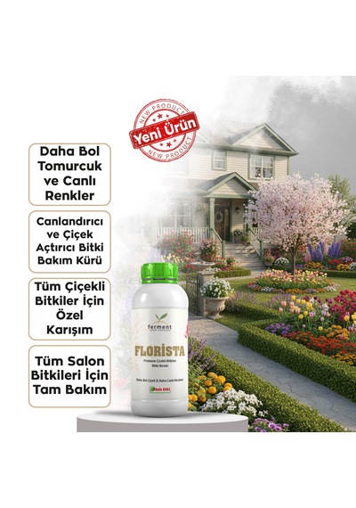 Florista 500 Ml Tüm Çiçekli Salon Bitkileri İçin Canlandırıcı 500 ML