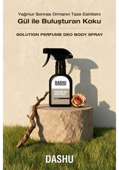 Dashu Solution Perfume Deo Body Spray Deep Woody