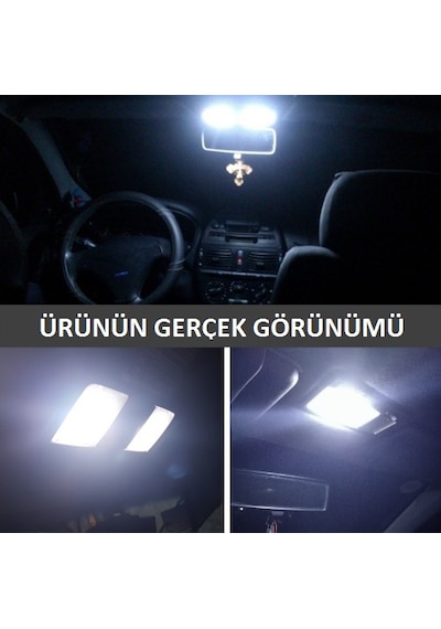 12 Çipli Led Sofit Ampul 31Mm Araç İçi Tavan Aydınlatma Ampulü