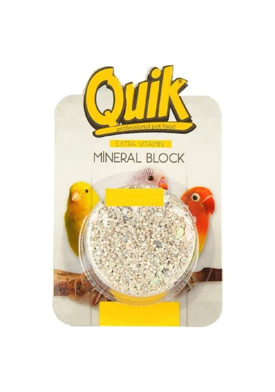 Quik Kuşlar için Mineral Blok Gaga Taşı 5 Cm