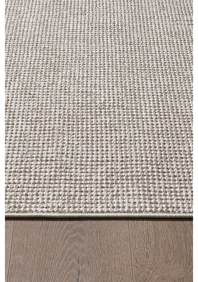 Mariesse Home Naturel Bukleli Yumuşak Dokulu Iskandinav Dokuma Halı Doho E602 Bej
