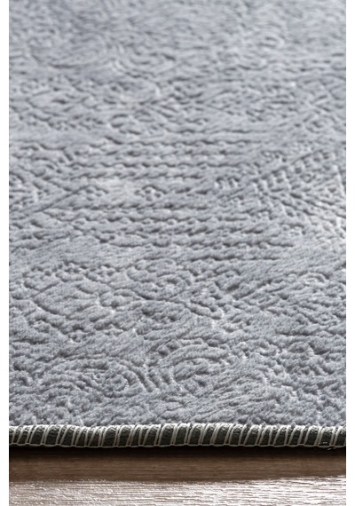 Valeryhome Violet Koleksiyonu Yıkanabilir Kaymaz Taban Salon,oturma Odası,mutfak,antre,koridor Halısı Bej Gri