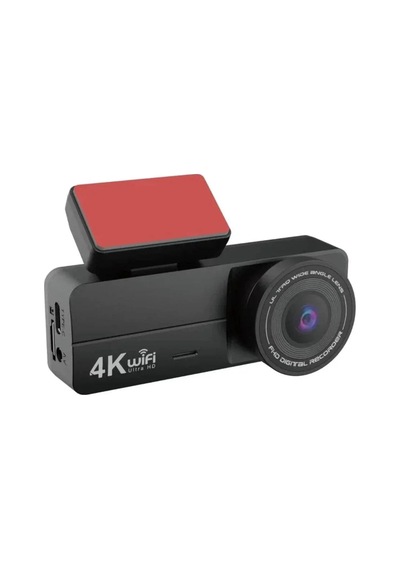 F8 4k Ultra Hd Ekranlı Ön Kamera Video Kaydedici Araç Kamerası Wi-fi, Ir Gece Görüşü, App Kontrol Dashcam