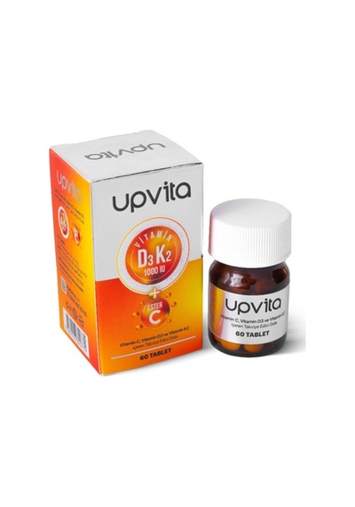 Upvita D3 K2 C Vitamini 60 Tablet