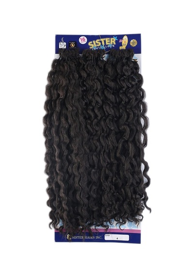 Afro Dalgası /kahverengi 4 - Mydr-461877 Çok Renkli