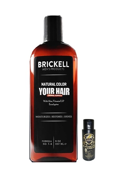Brickell Saçsakal Beyazlatıcıerkeklere Özel Şampuan 237 Ml + Caraboa Bayan Zevkkremi
