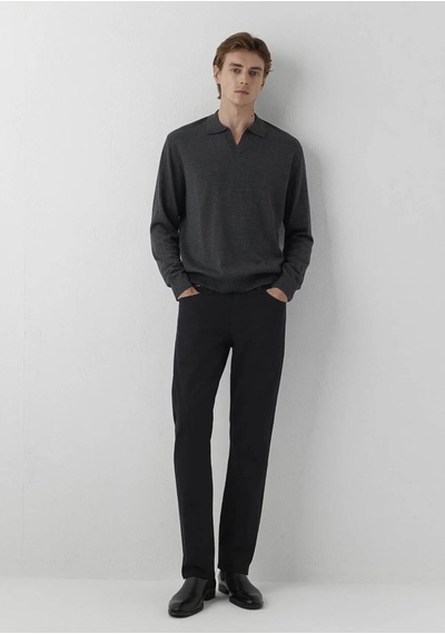 Mavi Hunter, Regular Straight Siyah Erkek Jean Pantolon 00202a4017