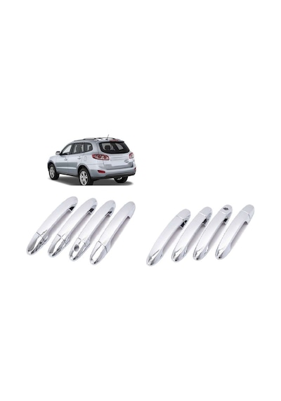Hyundai Santa Fe 2006 2012 Kapı Kolu Abs Krom