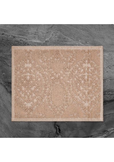 Soft Visby 2'li Banyo Paspası - Vizon - 60x100 Cm + 50x60 Cm Renkli