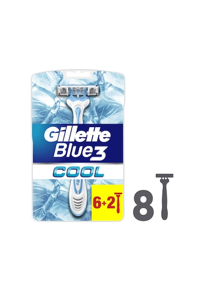 Gillette Blue3 Cool Tıraş Bıçağı 8'li