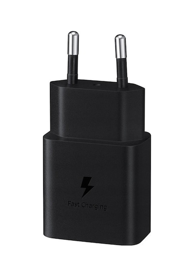 Samsung Uyumlu 15W PD Type-C To Type-C Şarj Aleti Siyah
