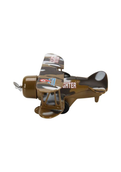 Craftivio Savaş Uçağı 15 Cm Die-cast Metal Çek Bırak Oyuncak